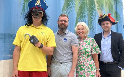 Swashbuckling finale for Lido celebrations 