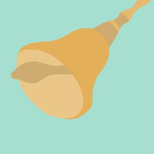Illustrative artwork of a large bell ringing